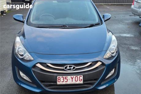 Blue 2014 Hyundai I30 Hatchback Active