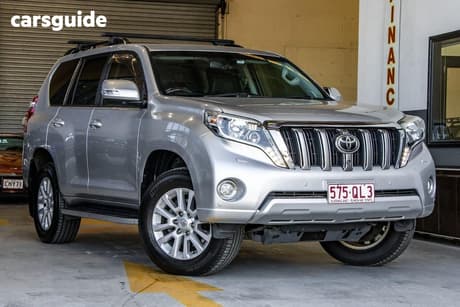 Silver 2015 Toyota Landcruiser Prado Wagon Kakadu (4X4)
