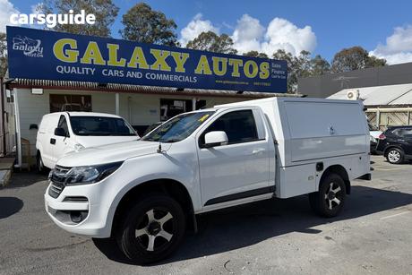 White 2018 Holden Colorado Cab Chassis Ls (4X2) (5Yr)