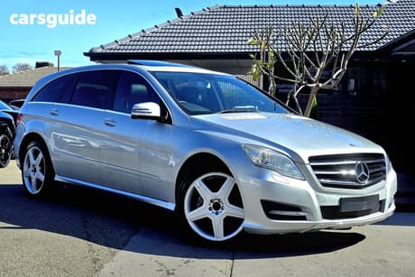 Silver 2013 Mercedes-Benz R SUV R350 CDI 4WD