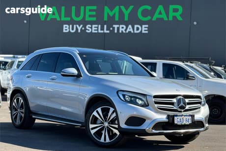 Silver 2016 Mercedes-Benz GLC250 Wagon D