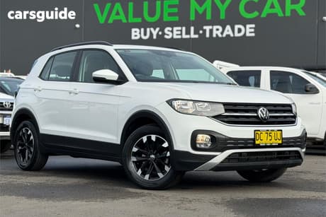 White 2021 Volkswagen T-Cross Wagon 85Tsi Life