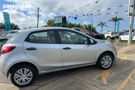 Silver 2010 Mazda 2 Hatchback Neo