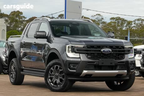 Grey 2026 Ford Ranger Double Cab Pick Up Wildtrak 3.0 (4X4)