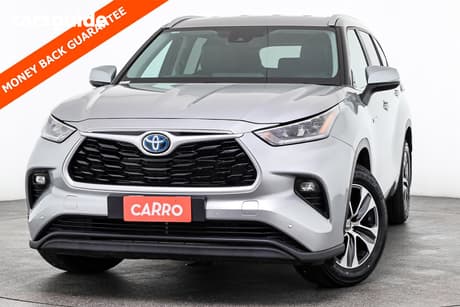 Silver 2024 Toyota Kluger Wagon Gxl Hybrid Awd