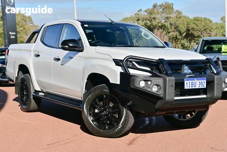 White 2023 Mitsubishi Triton Double Cab Pick Up Gsr (4X4)