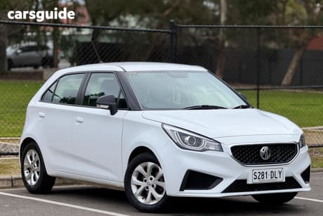 White 2023 MG MG3 Hatchback Core