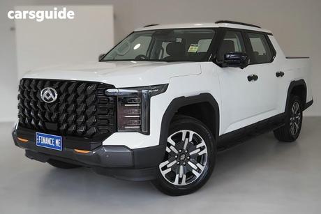 White 2026 LDV Terron 9 Double Cab Pick Up Evolve