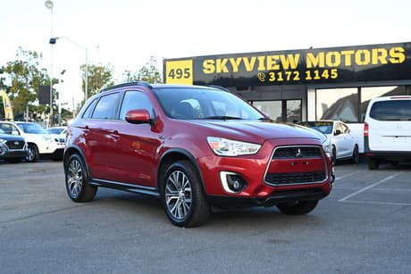 Red 2015 Mitsubishi ASX Wagon Ls (2Wd)