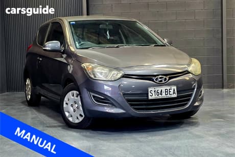 Grey 2014 Hyundai I20 Hatchback Active