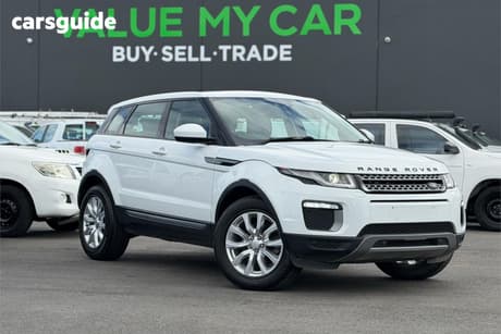 White 2018 Land Rover Range Rover Evoque SUV TD4 132KW SE 4X4