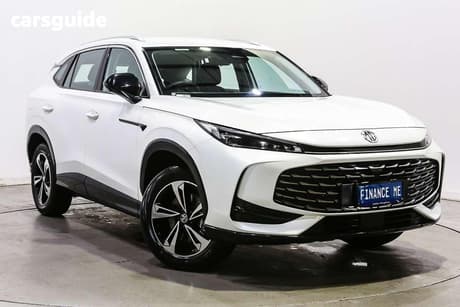 White 2025 MG HS Wagon Vibe