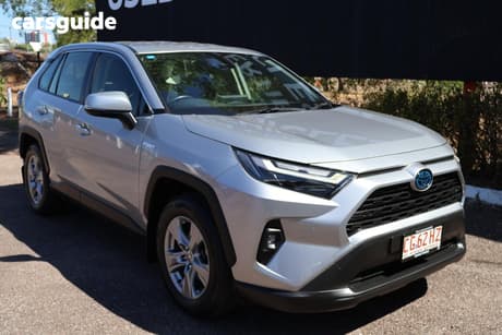 Silver 2024 Toyota RAV4 Wagon Gx (Awd) Hybrid