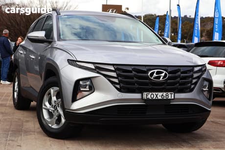 Silver 2021 Hyundai Tucson Wagon Elite (Fwd)