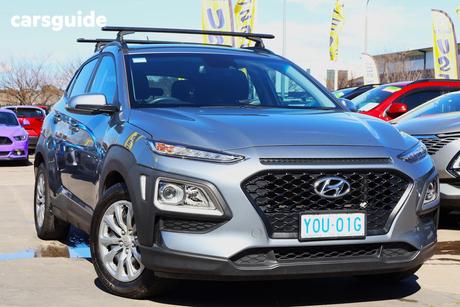Silver 2020 Hyundai Kona Wagon Go (Awd)