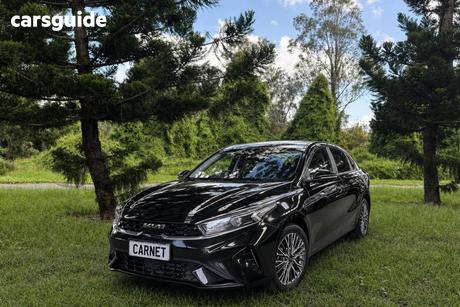 Black 2022 Kia Cerato Sedan Sport