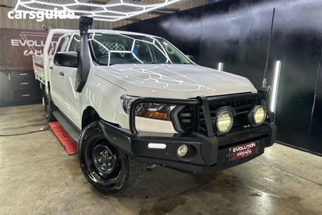 White 2022 Ford Ranger Super Cab Chassis Xl 3.2 (4X4)