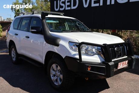 White 2023 Toyota Landcruiser Prado Wagon Gx 7 Seat