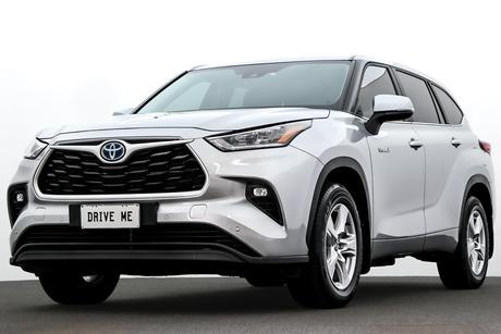 Silver 2023 Toyota Kluger Wagon Gx Hybrid Awd