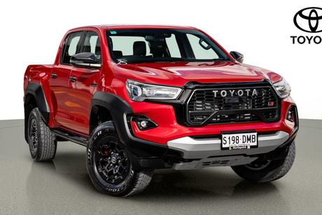 Red 2025 Toyota Hilux Double Cab Pick Up Gr-Sport (4X4)