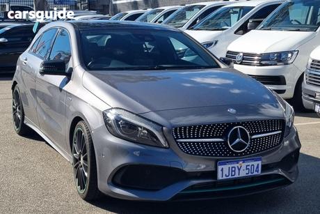Grey 2016 Mercedes-Benz A250 Hatchback Sport