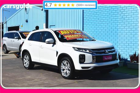 White 2020 Mitsubishi ASX Wagon Es Adas ( 2Wd)