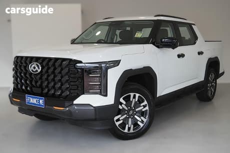 White 2026 LDV Terron 9 Double Cab Pick Up Evolve