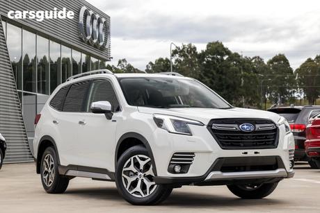 White 2022 Subaru Forester Wagon Hybrid L (Awd)