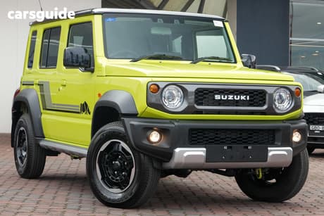 Yellow 2026 Suzuki Jimny Wagon Rhino