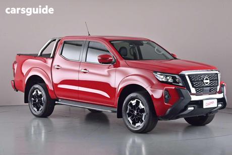 Red 2021 Nissan Navara Dual Cab Pick-up St-X (4X4) Leather/No Sunroof