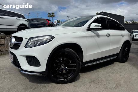 White 2017 Mercedes-Benz GLE350 Coupe D 4Matic