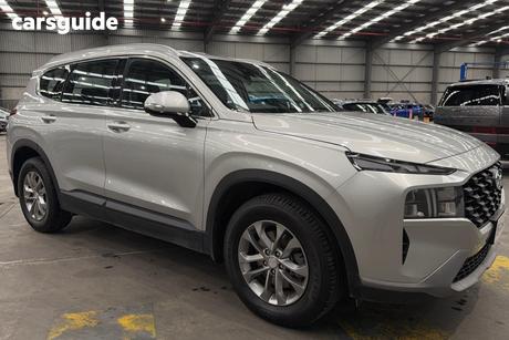 Silver 2023 Hyundai Santa FE Wagon Mpi (2Wd)
