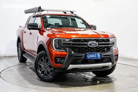 Orange 2022 Ford Ranger Double Cab Pick Up Wildtrak 2.0 (4X4)