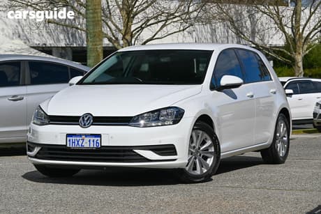 White 2018 Volkswagen Golf Hatchback 110 Tsi Trendline