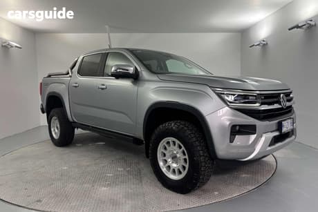 Silver 2024 Volkswagen Amarok Dual Cab Utility Style Tdi600 4Motion