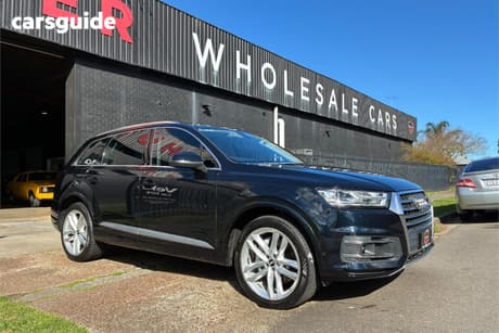 Black 2016 Audi Q7 Wagon 3.0 Tdi Quattro