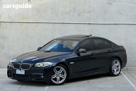 Blue 2013 BMW 520D Sedan 20D