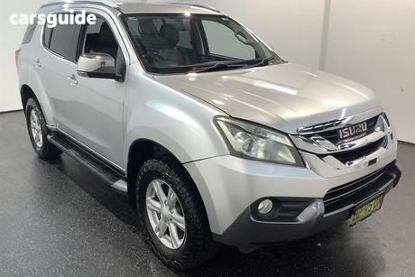 Silver 2014 Isuzu MU-X Wagon Ls-T (4X4)