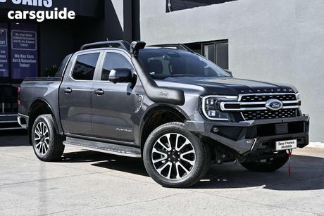 Grey 2025 Ford Ranger Double Cab Pick Up Platinum 3.0 (4X4)