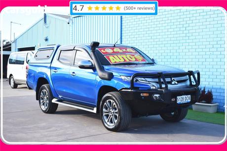 Blue 2022 Mitsubishi Triton Double Cab Pick Up Gls (4X4)