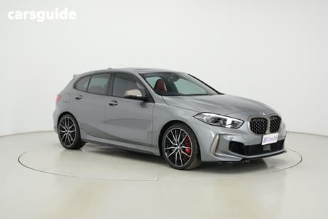 Grey 2022 BMW M135I Hatchback Xdrive