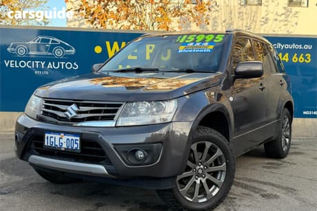 Grey 2017 Suzuki Grand Vitara Wagon Sports (4X4)