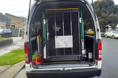 White 2018 Toyota HiAce OtherCar COMMUTER