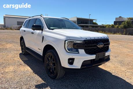 White 2023 Ford Everest Wagon Sport (4Wd)