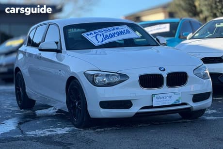 White 2014 BMW 116I Hatchback 16I