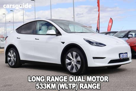 White 2023 Tesla Model Y Wagon Long Range