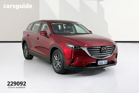 Red 2020 Mazda CX-9 Wagon Touring (Fwd)