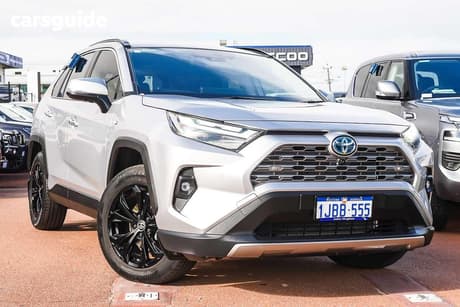 Silver 2023 Toyota RAV4 Wagon Cruiser (Awd) Hybrid