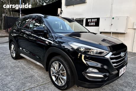 Black 2018 Hyundai Tucson Wagon Active X (Fwd)