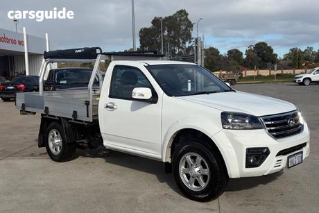 White 2021 GWM Steed Cab Chassis (4X4)